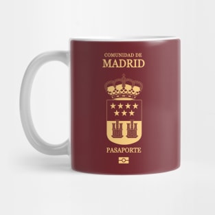 Madrid passport Mug